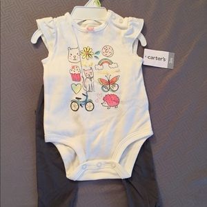 Carter’s top with Leggins